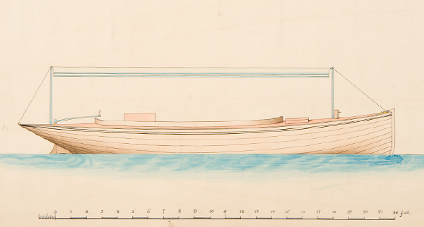 1891 2hp petrol or diesel 22 foot launch