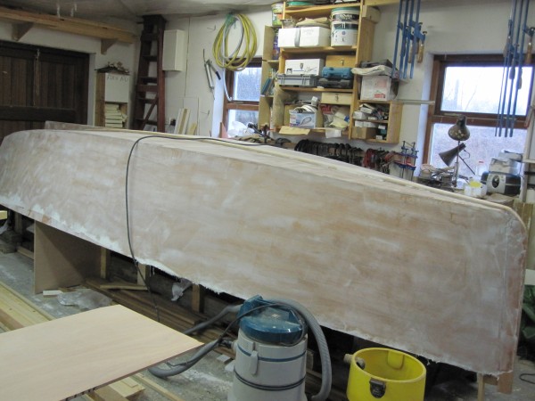 16' Sharpie sheathed in fiberglass and epoxy