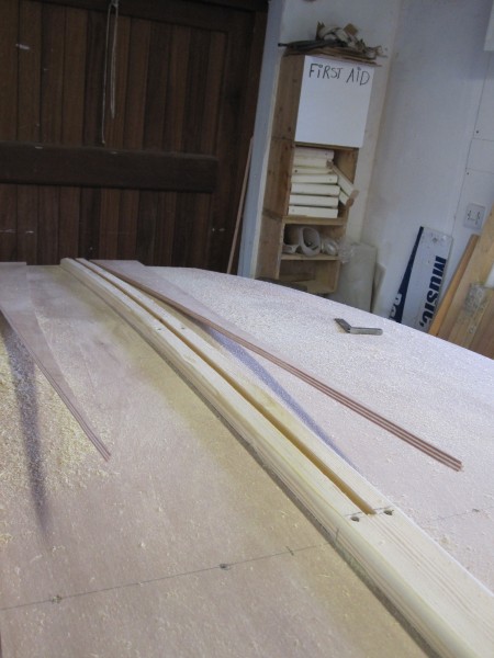 Mortice and for skeg.