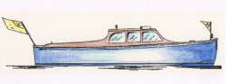 28' Sedan Dayboat